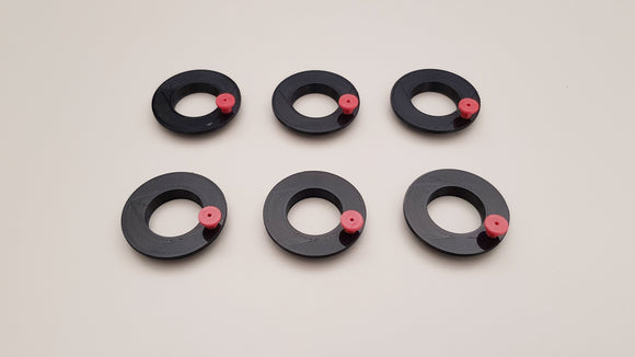 Gabarit entonnoir de précontrainte unitaire - rond 25mm - set 6 pièces