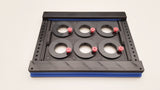 Gabarit entonnoir de précontrainte unitaire - rond 25mm - set 6 pièces